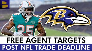 Ravens Free Agent Targets PostNFL Trade Deadline Ft Xavien Howard amp Micah Hyde [upl. by Berkman]