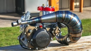 Incredible Two Stroke Engine Build [upl. by Winther]