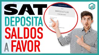 SAT DEPOSITA SALDOS A FAVOR DE LA DECLARACION ANUAL  ABRIL 2024 TUTORIAL [upl. by Maribeth]