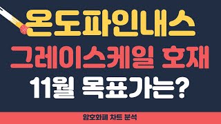 온도파이낸스 코인 전망 온도파이낸스  그레이스케일 호재  11월 목표가는 [upl. by Naol315]