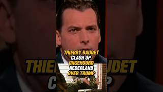 THIERRY BAUDET CLASH OP ONGEHOORD NEDERLAND OVER TRUMP thierrybaudet fvd trump [upl. by Kallista]