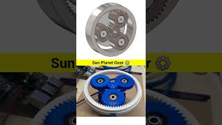 Sun Planet Gear  Planetary Gear Train 📌 [upl. by Ingrim]