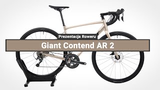 Rower Szosowy Giant Contend AR 2  Prezentacja roweru [upl. by Hatnamas887]