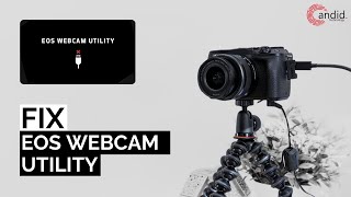 Fix EOS Webcam Utility not working [upl. by Edrei]