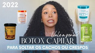 TUDO SOBRE BOTOX CAPILAR EM CABELOS CACHEADOS E CRESPOS [upl. by Ingham212]