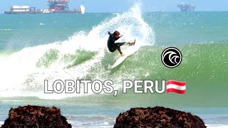 SURFING en LOBITOS PERU [upl. by Aynotak]