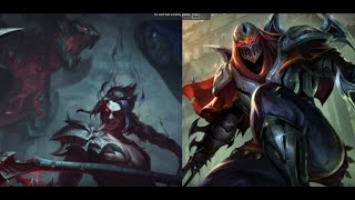 Zed and Kayn showcase [upl. by Ainelec284]