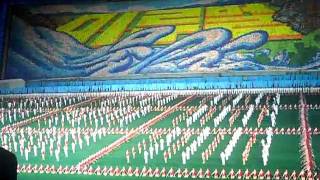 North Korea Arirang Mass Games  Childrens Dance [upl. by Ahsinot]