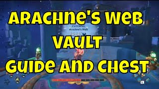 Arachnes Web  Vault Guide and Chest  Immortals Fenyx Rising [upl. by Grace365]