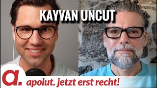 IM GESPRÄCH  Alexander Kühn  Kayvan SoufiSiavash  KAYVAN UNCUT  Folge 01 [upl. by Clough]