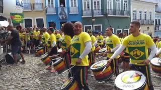 Olodum no Pelourinho copa de 2018 [upl. by Kcin]