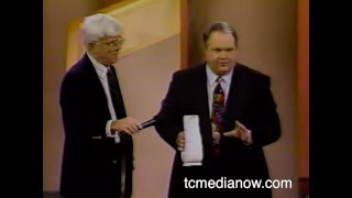 Rush Limbaugh on Donahue September 25 1991 [upl. by Attegroeg]