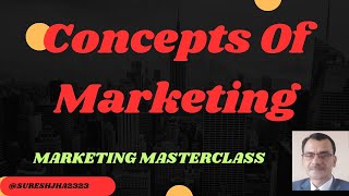 Orientation Towards MarketplaceConcepts of marketing Core concepts of Marketing [upl. by Bradshaw883]