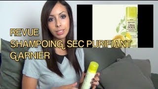 ❀REVUE❀ Shampoing Sec Purifiant GARNIER Ultra Doux [upl. by Attenyw]