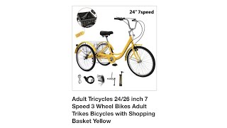 How To Assemble an Adult Tricycle [upl. by Guenevere557]