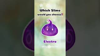 Genshin slimes Which one is your favorite slime genshinimpact art [upl. by Airekahs]