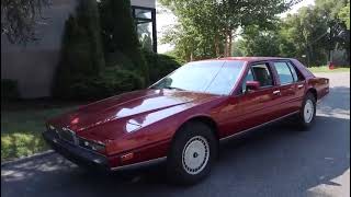 7k Mile 1986 Aston Martin Lagonda A Classic of Modern Design and Advanced Engineering [upl. by Irisa]