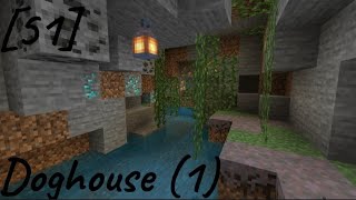 How To Build Stampys Lovelier World 51 Doghouse Part 1 [upl. by Radie225]