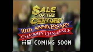 Promo  Sale of the Century 10th Anniversary Celebrity Challenge Coming Soon June 1990 [upl. by Nyliuqcaj]