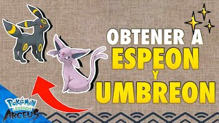 ✅ GUIA Espeon y Umbreon LOCALIZACION en Pokemon Legends Arceus [upl. by Gay]