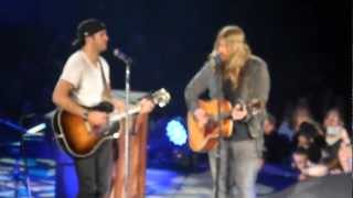 Luke Bryan amp Chris Stapleton quotDrink A Beerquot Morgantown WV 32413 [upl. by Kristos190]