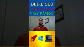 Como deixar o PC mais RAPIDO com o DESFRAGMENTADOR de DISCO tutorial tecnologia shorts [upl. by Nerraj270]