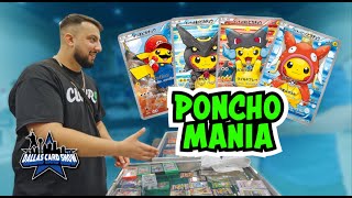 Huge PONCHO PIKACHU Deals  Dallas Card Show VENDOR POV [upl. by Fuller]