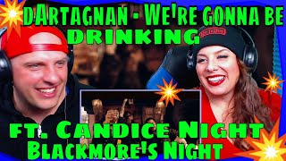 REACTION tO dArtagnan  Were gonna be drinking ft Candice Night Blackmores Night [upl. by Astto137]