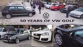 VW ROCKING PORT ELIZABETH 50 YEARS OF GOLF  VR6 to R32  MK1 VELOCITI TO MK8  VRR PHA vwgolf [upl. by Rebekkah]