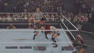 WW Live Last woman standing match RheA RipLey vs iYo SkY Rip [upl. by Rramal103]