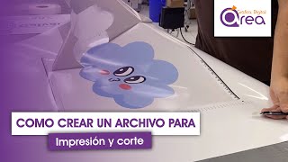 Cómo imprimir y cortar un vinilo adhesivo personalizado [upl. by Ahtnams]