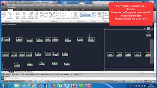 Calage des Ouvrages Hydraulique sur Autocad P1 [upl. by Elleirol]