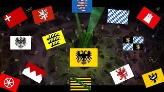 Every HRE revocation and vassal swarm in Europa Universalis IV [upl. by Slen]