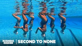 How The US Artistic Swimming Team Trains For The Olympics  Second To None  Business Insider [upl. by Anaib951]