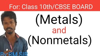 Difference between Metals and Nonmetals NEET BIOLOGY I class 10th I CBSE BOARD [upl. by Navetse]