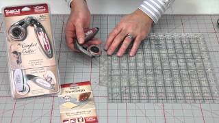 TrueCut My Comfort Cutter Overview for rotary cutter and rulers [upl. by Nitza]