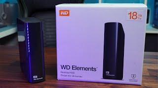 Western Digital Elements 18 TB External Drive [upl. by Cacilie920]