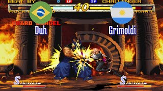 FT5 garou Duh BR vs Grimoldi AR Garou Mark of the Wolves Fightcade Sep 8 [upl. by Uziel]