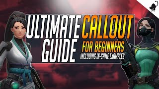 The ULTIMATE Callout Guide for Beginners in VALORANT  Sound Like a Pro [upl. by Eaned966]