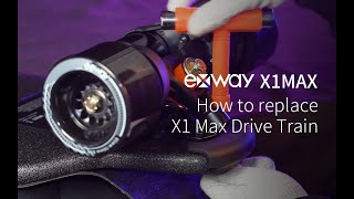 How to replace X1 Max Drive Train [upl. by Meri16]