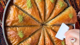 HAZIR YUFKADAN HAVUÇ DİLİM BAKLAVA‼️ baklava [upl. by Lunna]