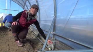 Movable High Tunnel Greenhouse By Rimol Greenhouse Systems [upl. by Hauck46]