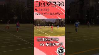 【自由が丘サッカークラブ】練習試合U12 [upl. by Svoboda542]