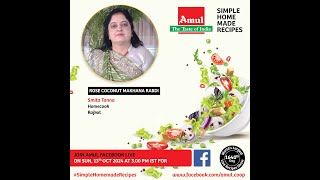 Chef Smita Tanna Episode 8537 SimpleHomemadeRecipes Facebook Live [upl. by Louie261]