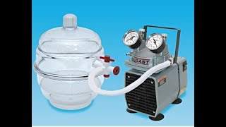 Vacuum Desiccators How to use Working Vacuum Desiccator with Vacuum Pump [upl. by Margaretha604]