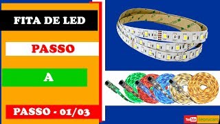 🛠️ 💡 FITA DE LED Passo a Passo  Aprenda a Utilizar Fita de LED Parte 0103 [upl. by Sopher]