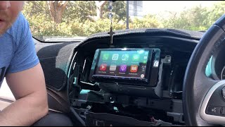 How To Install A Stereo in Mitsubishi Triton MQ Stereo Upgrade for MQ Triton 2015 to 2018 [upl. by Theodoric]