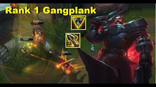 Rank 1 Gangplank  Best Gangplank Supper Server CN [upl. by Delgado]