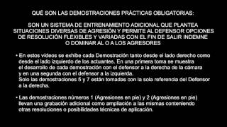 Demostraciones Prácticas de Defensa Personal  1 de 11 [upl. by Siroled787]