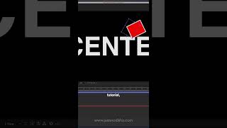 How to CENTER Align in After Effects [upl. by Harday168]